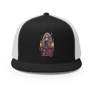 Crying in Cozy Trucker Cap