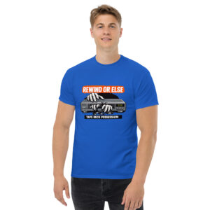 REWIND OR ELSE: Tape Deck Possession Unisex classic tee