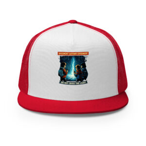 Basement Gateway Experiment (Stranger-Things-Inspired Fan Art) Trucker Cap