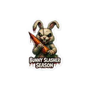 Bunny Slasher Season Bubble-free stickers