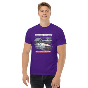 CABIN RADIO EMERGENCY: Unisex classic tee