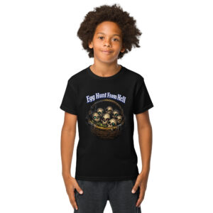 Egg Hunt From Hell Youth t-shirt