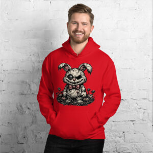 Creepy Easter Bunny — Tattered Horror Unisex Hoodie