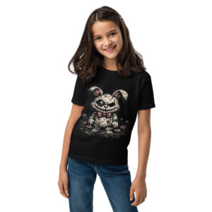 Creepy Easter Bunny — Tattered Horror Youth t-shirt
