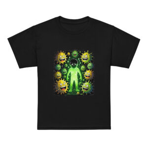 Feverish Figure — Glowing Germs Horror MYouth t-shirt