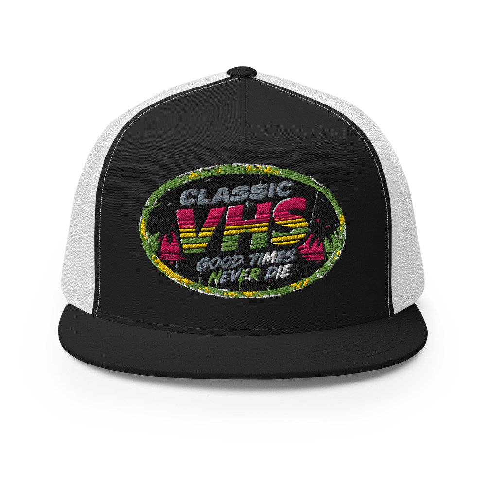 Classic VHS Trucker Cap by Rare Plus Apparel