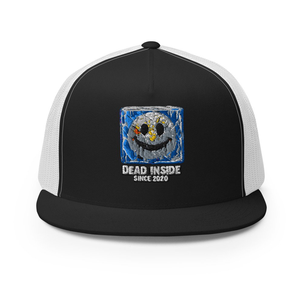 Dead Inside Since 2020 Trucker Cap by Rare Plus Apparel