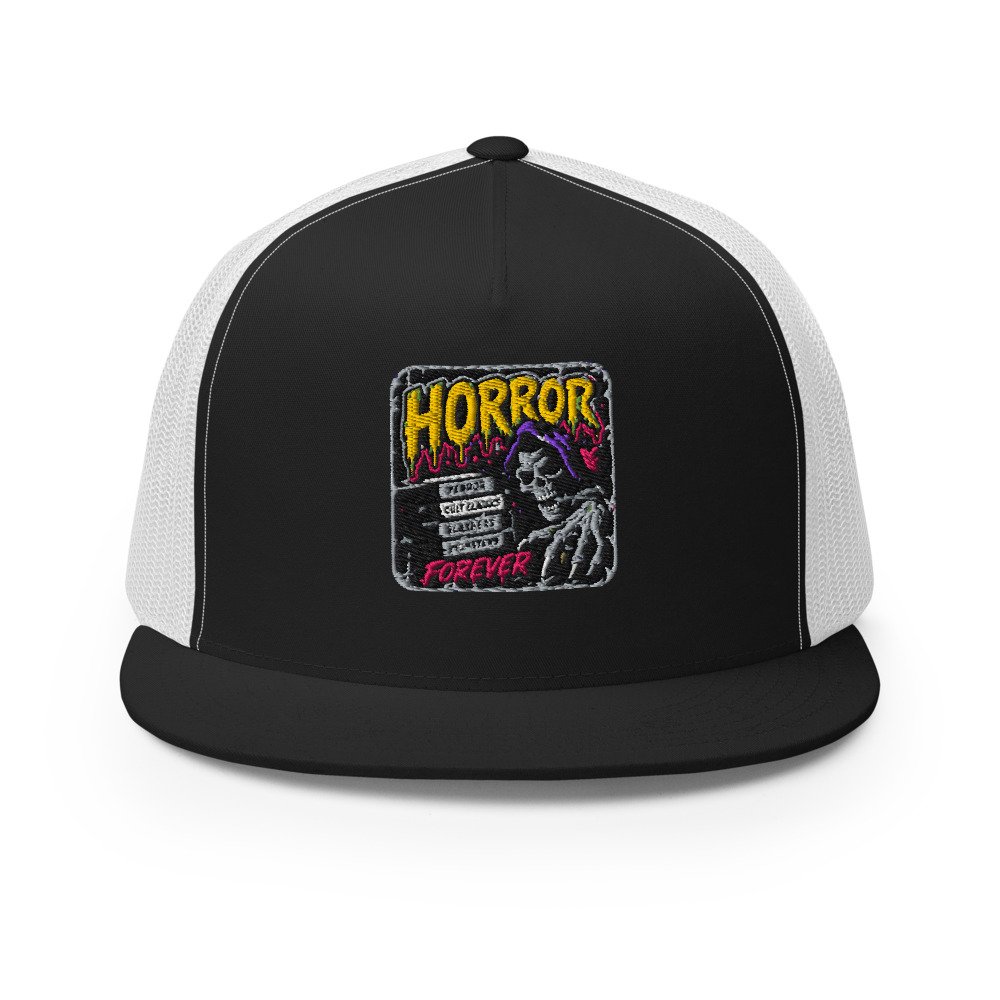 Horror Forever Trucker Cap by Rare Plus Apparel
