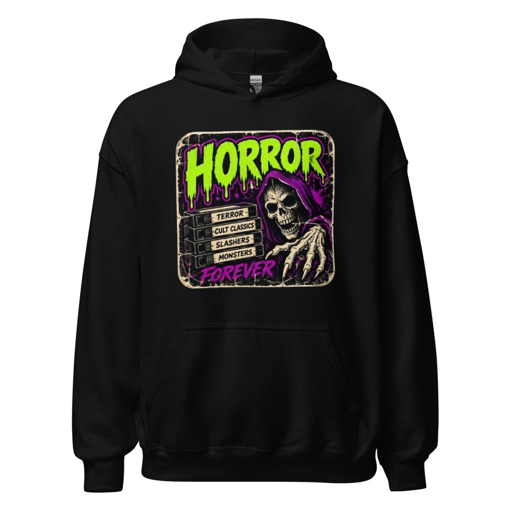 Horror Forever Unisex Hoodie by Rare Plus Apparel