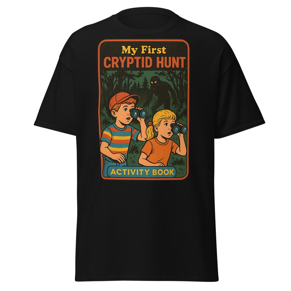 My First Cryptid Hunt Unisex classic tee by Rare Plus Apparel