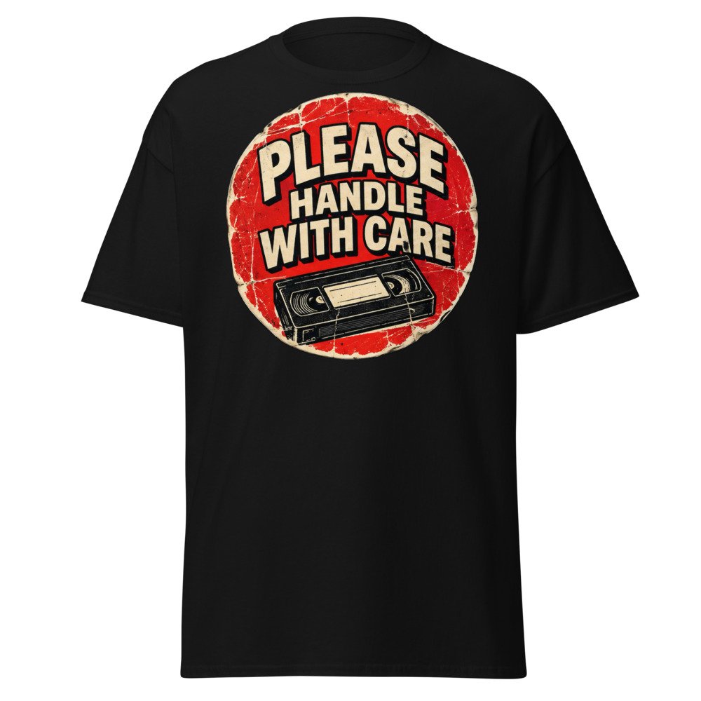 Please Handle With Care Unisex classic tee by Rare Plus Apparel