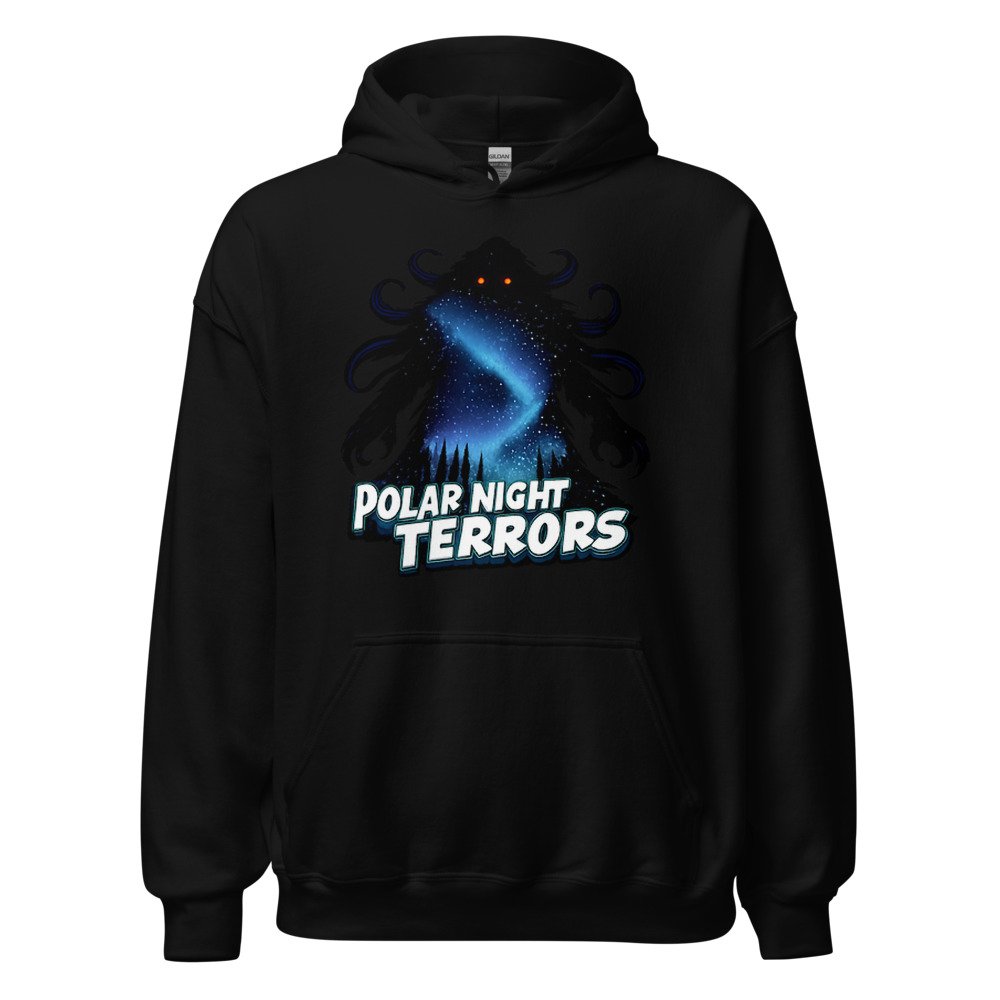 Polar Night Terrors Unisex Hoodie by Rare Plus Apparel