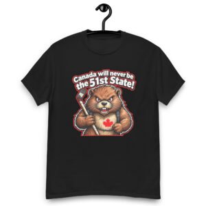 Unisex Classic Tee Black Front 6Adcebf68F5C8